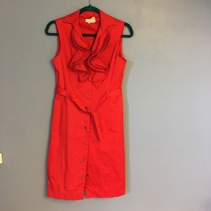 Calvin Klein Belted Shirt Dress - Sz 6